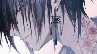 Anime Boy Neck Tattoo Earring 4k Wallpaper iPhone HD Phone 3360h