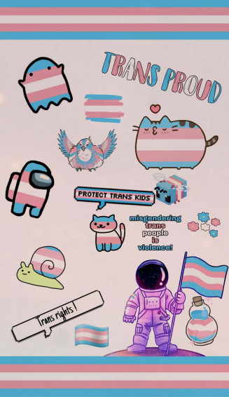 Trans Flag Wallpaper