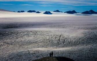 Wallpaper Alaska Kenai Fjords National Park Harding Icefield
