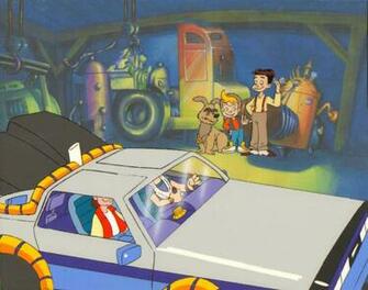 Back To The Future Animated Series Production Cel