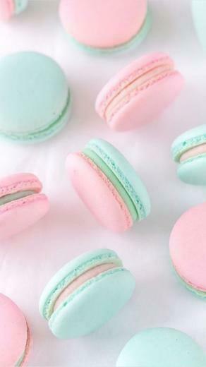 These Are So Cute Macaroon Wallpaper Pink iPhone