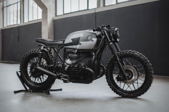 HD Wallpaper Black Cafe Racer Bmw R100