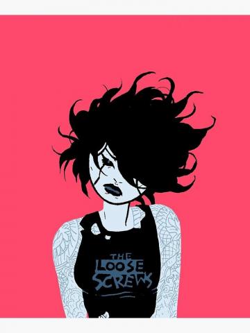 Deadly Class Saya Kuroki Postcard By Stormogle