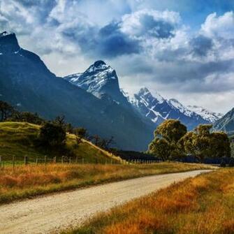 New Zealand Summer Landscape iPad Wallpaper iPhone