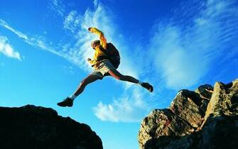 Hike Blue Gray Mountain Sky Sport Touring