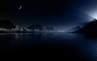 Night Landscape Wallpaper