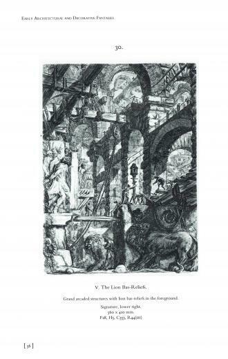 Giovanni Battista Piranesi E Prison V The Lion Bas Reliefs