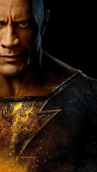 Black Adam Dwayne Johnson Movie Poster 4k Wallpaper iPhone HD