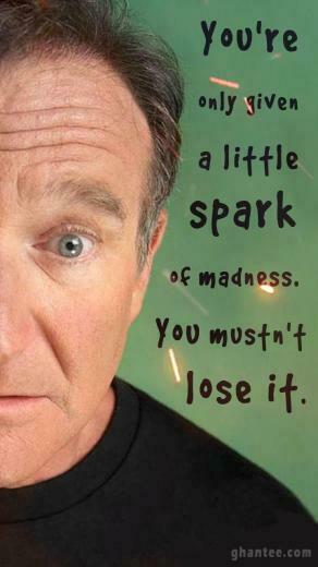 Robin Williams Quote Mobile Wallpaper HD