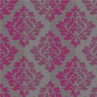 Wallpaper Arthouse Nightfall Damask Flock