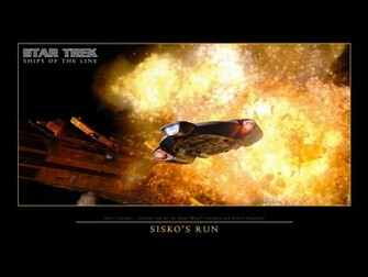 Deep Space Nine Wallpaper Ds9 Defiant Siskos Run
