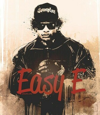 Nwa Wallpaper iPhone Easy E Art