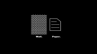 Minimalist Geek Wallpaper