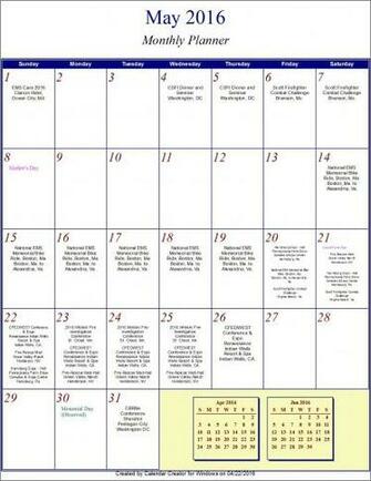 Image Of Calendar April And May For Desktop Background