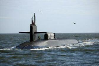 Usa Uss Georgia Extension Nuclear Submarine Military Navy Wallpaper