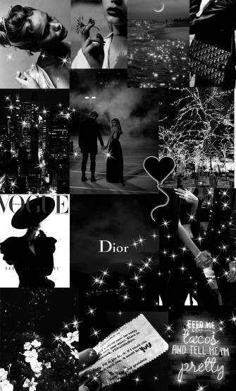 Black Collage Wallpaper Luxury Life Image