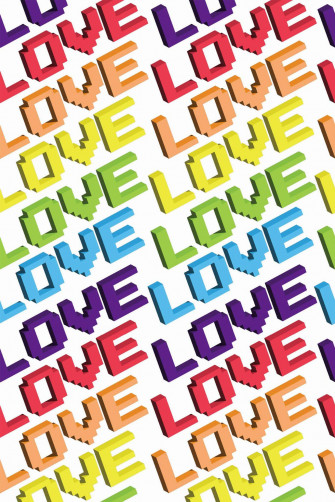 Love Is Peel And Stick Wallpaper Or Non
