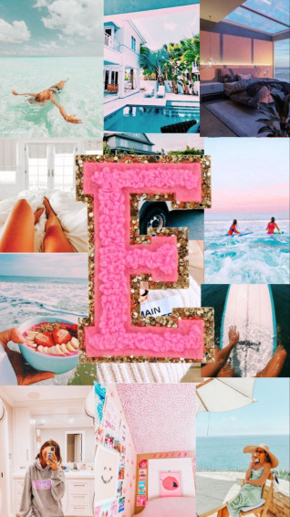 Personalized Preppy Wallpaper Made By Me iPhone