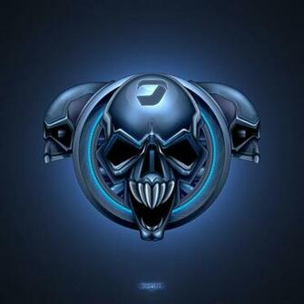 3d Abstract Brainwash Skull iPad iPhone HD Wallpaper