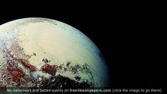 Pluto From 000km In Desktop Background Form HD Wallpaper For Your Pc