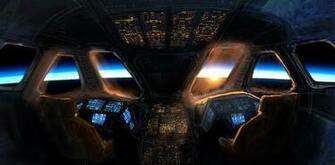 Spaceship Cockpit Wallpaper The