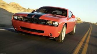 Dodge Challenger Srt8 Highway Car Wallpaper