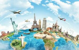 Traveling Wallpaper Top Background