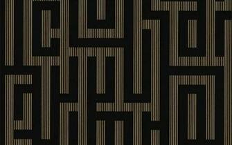 Brown Illusion Wallpaper Black Gold Graham
