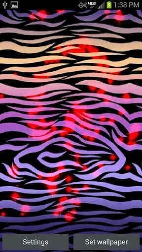 Has A Rainbow Zebra Print Background This Is Something Your iPhone