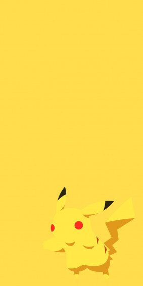 Pokemon Minimalist Wallpaper Cute Pikachu For iPhone