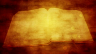 Open Bible Vintage Religious Motion Background
