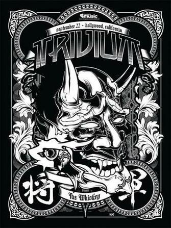 Tribal Gear Wallpaper Black And White