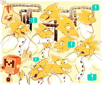 Alphys By Sourgoat