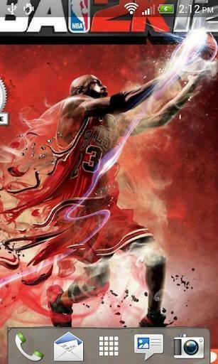 Bigger Michael Jordan Live Wallpaper For Android Screenshot