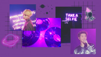 Bts Purple Aesthetic Wallpaper