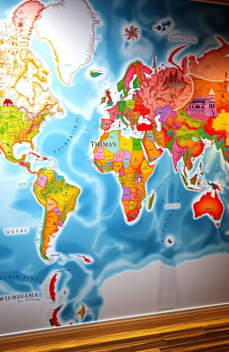 World Map Wallpaper High Resolution