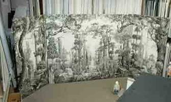 Panel S Triptych Stretch And Installation