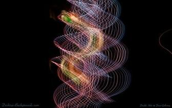 Double Helix Desktop Background