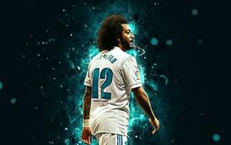 Wallpaper Marcelo 4k Football Stars Neon Lights Real