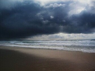 In Fierce Beach Storm At The Wallpaper Source