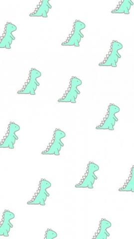 Dino Background Butterfly Wallpaper iPhone