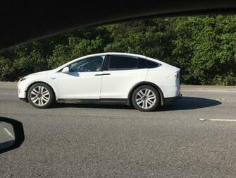 Tesla Model X Cool Background Wallpaper
