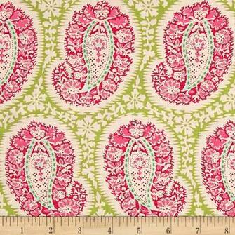 Hot Pink Paisley Wallpaper Belle Henna