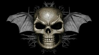 Evil Skull Wallpaper Desktop Car Tuning