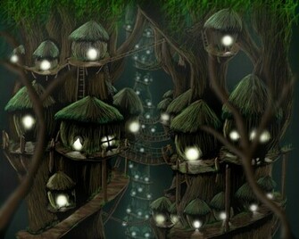 Ewok Village By Phexus