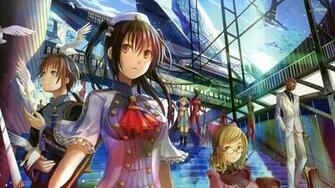 Spaceship Flight Attendants Wallpaper Anime