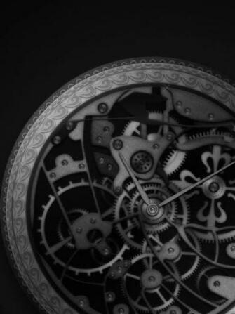 Retro Watch Mechanism Screensaver For Amazon Kindle