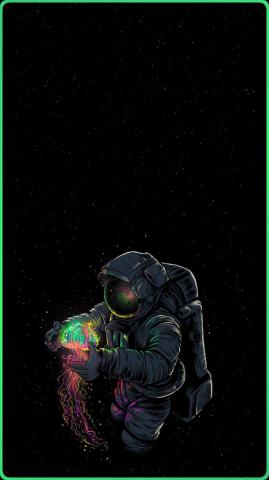 Edited This Into A Amoled Wallpaper And Added The Coloured Border