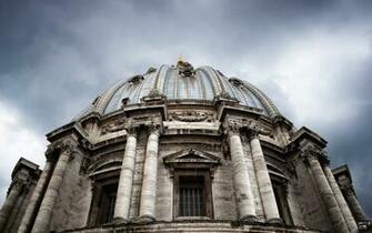 St Peter S Basilica Wallpaper Stock Photos