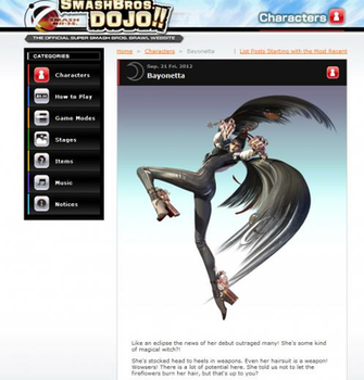 Bayonetta Super Smash Bros 3ds Wii U Forum Wiiu